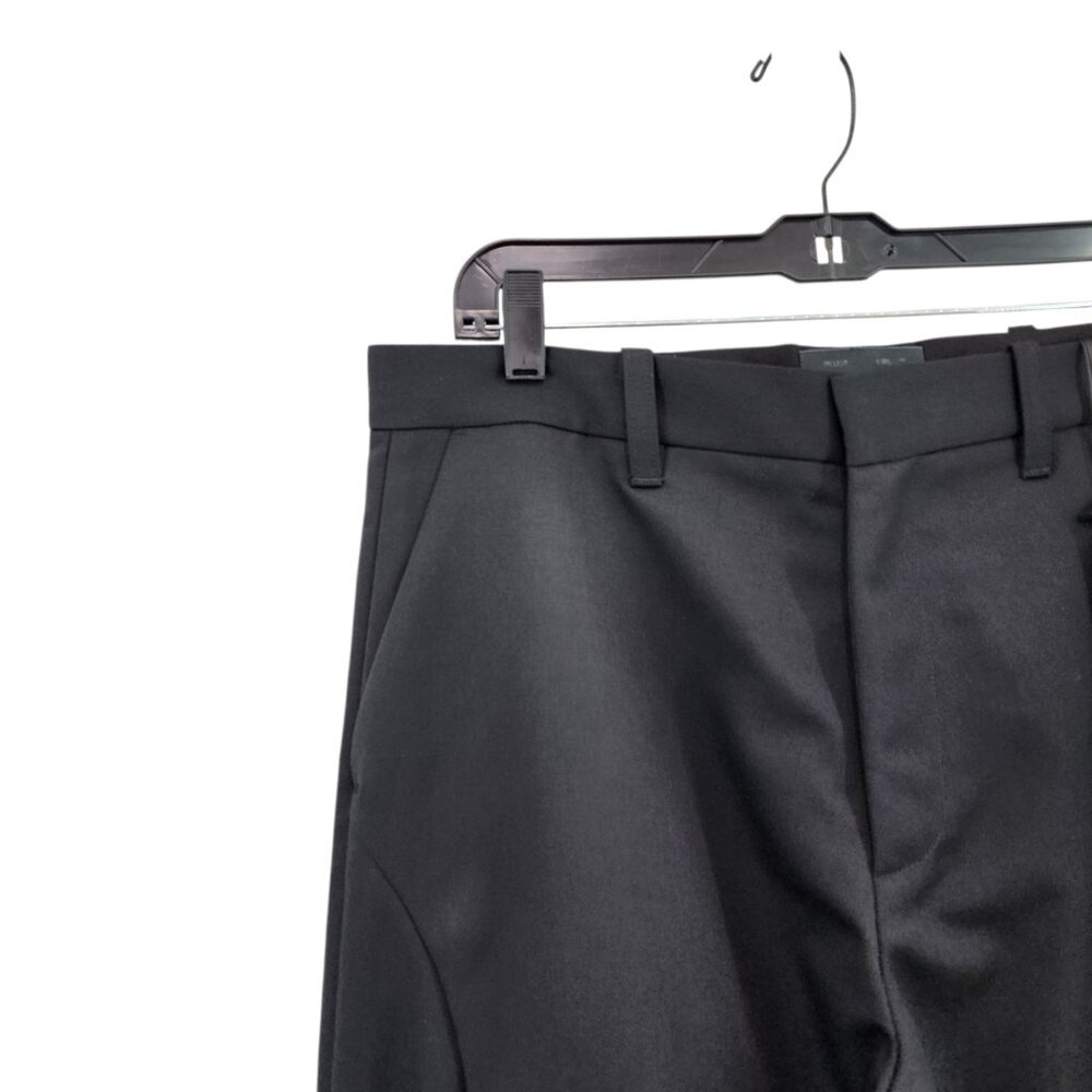 Heliot Emil Men's Solid Wool Blend Layered Robur Tailored Trousers - 50 - Picture 2 of 9